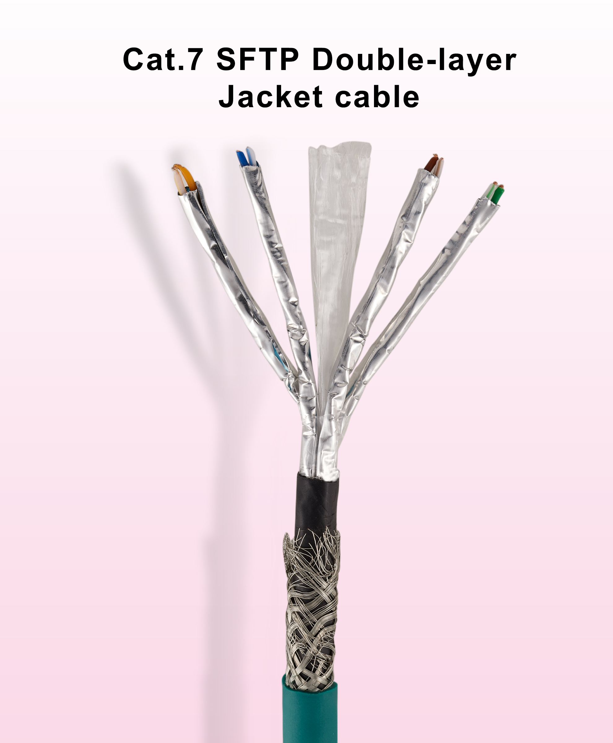 NEX1 Cat.7 S-FTP Stranded Double Jacket Cable - 1